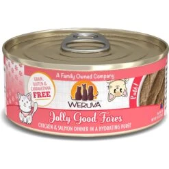 Weruva Classic Cat Meal Or No Deal Chicken & Beef Pate Canned Cat Food & Weruva Classic Cat Jolly Good Fares Chicken & Salmon Pate Canned Cat Food -PurePet Bites Shop 611454 PT6. AC SS1800 V1661528083