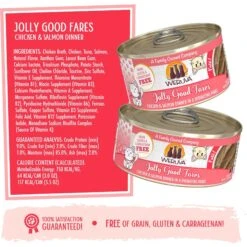 Weruva Classic Cat Meal Or No Deal Chicken & Beef Pate Canned Cat Food & Weruva Classic Cat Jolly Good Fares Chicken & Salmon Pate Canned Cat Food -PurePet Bites Shop 611454 PT7. AC SS1800 V1661528813