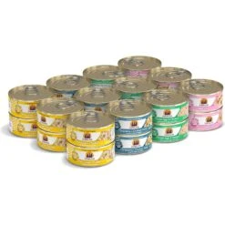 Weruva Paw Lickin' Pals Variety Pack Grain-Free Canned Cat Food & Weruva Frisky Fishin' Friends Variety Pack Grain-Free Canned Cat Food -PurePet Bites Shop 611574 PT1. AC SS1800 V1661528757