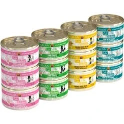 Weruva Cats In The Kitchen Cuties Variety Pack Grain-Free Canned Cat Food & BFF OMG Rainbow Road Variety Pack Grain-Free Canned Cat Food -PurePet Bites Shop 611614 PT1. AC SS1800 V1661528082