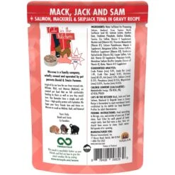Weruva Cats In The Kitchen Mack, Jack & Sam Salmon, Mackerel & Tuna Recipe Grain-Free Cat Food Pouches & BFF Tuna & Salmon Sweet Cheeks Dinner In Gravy Wet Cat Food Pouches -PurePet Bites Shop 611638 PT3. AC SS1800 V1661548550