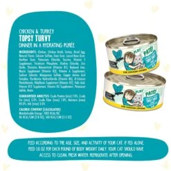 BFF Play Pate Lovers Chicken Checkmate Wet Cat Food & BFF Play Pate Lovers Chicken & Turkey Topsy Turvy Wet Cat Food -PurePet Bites Shop 611670 PT7. AC SS1800 V1661548250