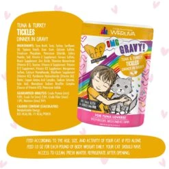 BFF Tuna & Salmon Sweet Cheeks Dinner In Gravy Wet Cat Food Pouches & BFF Tuna & Turkey Tickles Dinner In Gravy Wet Cat Food Pouches -PurePet Bites Shop 611694 PT8. AC SS1800 V1661548673
