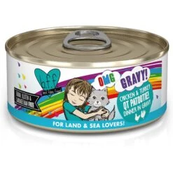BFF OMG QT Patootie! Chicken & Turkey Dinner In Gravy Grain-Free Canned Cat Food & BFF OMG Love Munchkin! Chicken & Pumpkin Dinner In Gravy Grain-Free Canned Cat Food -PurePet Bites Shop 611718 PT1. AC SS1800 V1661548254