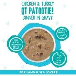 BFF OMG QT Patootie! Chicken & Turkey Dinner In Gravy Grain-Free Canned Cat Food & BFF OMG Love Munchkin! Chicken & Pumpkin Dinner In Gravy Grain-Free Canned Cat Food -PurePet Bites Shop 611718 PT4. AC SS1800 V1661547946