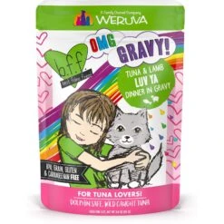 BFF Tuna & Lamb Luv Ya Dinner In Gravy Wet Cat Food Pouches & BFF Tuna & Duck Devour Me Dinner In Gravy Wet Cat Food Pouches -PurePet Bites Shop 611726 PT2. AC SS1800 V1661548551