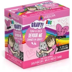BFF Tuna & Lamb Luv Ya Dinner In Gravy Wet Cat Food Pouches & BFF Tuna & Duck Devour Me Dinner In Gravy Wet Cat Food Pouches -PurePet Bites Shop 611726 PT5. AC SS1800 V1661548191