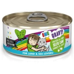 BFF OMG Selfie Cam! Chicken & Lamb Dinner In Gravy Grain-Free Canned Cat Food & BFF OMG QT Patootie! Chicken & Turkey Dinner In Gravy Grain-Free Canned Cat Food -PurePet Bites Shop 611766 PT2. AC SS1800 V1661548252