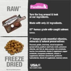 PureBites Salmon Freeze-Dried Topper For Cats -PurePet Bites Shop 612214 PT2. AC SS1800 V1677604488