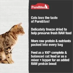 PureBites Chicken Freeze-Dried Topper For Cats -PurePet Bites Shop 612238 PT3. AC SS1800 V1677615455