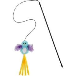 Frisco Bird With Feathers Teaser Wand Cat Toy With Catnip + 4 Items 12 Frisco Bird With Feathers Teaser Wand Cat Toy With Catnip + 4 Items -PurePet Bites Shop 631006 PT1. AC SS1800 V1662739138