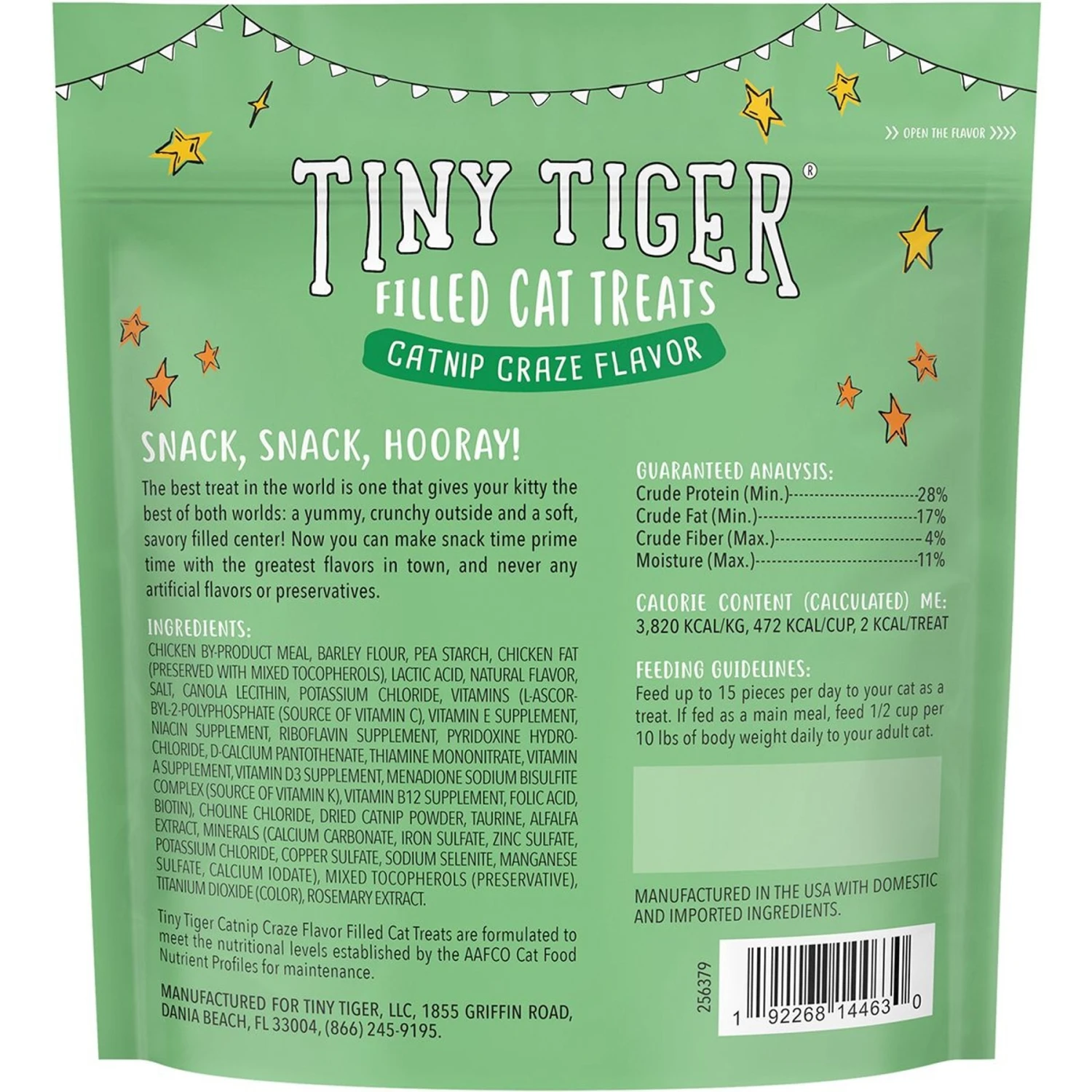 Tiny Tiger Catnip Craze Flavor Filled Cat Treats + 4 Items 7 Tiny Tiger Catnip Craze Flavor Filled Cat Treats + 4 Items - Image 5