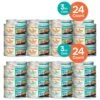 CANIDAE Balanced Bowl Salmon & Sweet Potato Recipe In Gravy Wet Cat Food, 3-oz Can, Case Of 24 & CANIDAE Balanced Bowl Tuna & Carrots Recipe In Gravy Wet Cat Food, 3-oz Can, Case Of 24 -PurePet Bites Shop 632638 MAIN. AC SS1800 V1663602900
