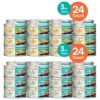 CANIDAE Balanced Bowl Salmon & Sweet Potato Recipe In Gravy Wet Cat Food, 3-oz Can, Case Of 24 & CANIDAE Balanced Bowl Chicken & Pumpkin Recipe In Gravy Wet Cat Food, 3-oz Can, Case Of 24 -PurePet Bites Shop 632646 MAIN. AC SS1800 V1663602861