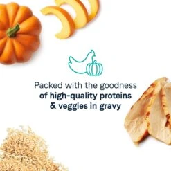 CANIDAE Balanced Bowl Salmon & Sweet Potato Recipe In Gravy Wet Cat Food, 3-oz Can, Case Of 24 & CANIDAE Balanced Bowl Chicken & Pumpkin Recipe In Gravy Wet Cat Food, 3-oz Can, Case Of 24 -PurePet Bites Shop 632646 PT8. AC SS1800 V1663602804