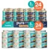 CANIDAE Balanced Bowl Salmon & Sweet Potato Recipe In Gravy Wet Cat Food, 3-oz Can, Case Of 24 & CANIDAE Adore Grain-Free Salmon & Whitefish In Broth Canned Cat Food -PurePet Bites Shop 632662 MAIN. AC SS1800 V1663602862