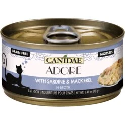 CANIDAE Adore Grain-Free Salmon & Whitefish In Broth Canned Cat Food & CANIDAE Adore Grain-Free Sardine & Mackerel In Broth Canned Cat Food -PurePet Bites Shop 632710 PT5. AC SS1800 V1663604320