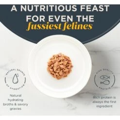 Reveal Natural Grain-Free Tuna Fillet With Salmon In Broth Flavored Wet Cat Food, 2.47-oz Can, Case Of 24 -PurePet Bites Shop 637862 PT3. AC SS1800 V1663105793