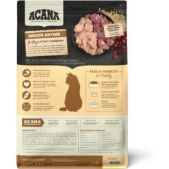 ACANA Senior Entrée Free-Run Chicken & Turkey Dry Cat Food -PurePet Bites Shop 638206 PT2. AC SS1800 V1690989149