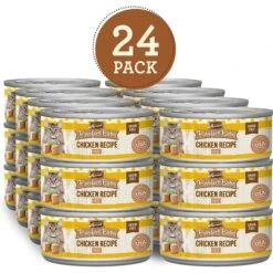 Merrick Purrfect Bistro Grain-Free Chicken Pate Canned Cat Food -PurePet Bites Shop 64253 PT1. AC SS1800 V1696265272