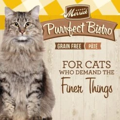 Merrick Purrfect Bistro Grain-Free Chicken Pate Canned Cat Food -PurePet Bites Shop 64253 PT3. AC SS1800 V1696260731