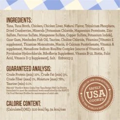 Merrick Purrfect Bistro Grain-Free Tuna Pate Canned Cat Food -PurePet Bites Shop 64259 PT5. AC SS1800 V1696258835