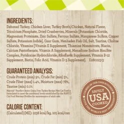 Merrick Purrfect Bistro Grain-Free Turkey Pate Canned Cat Food -PurePet Bites Shop 64262 PT5. AC SS1800 V1696264903