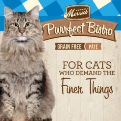 Merrick Purrfect Bistro Grain-Free Surf & Turf Grain-Free Canned Cat Food -PurePet Bites Shop 64294 PT3. AC SS1800 V1696252397