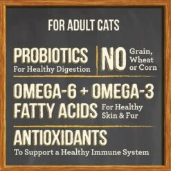 Merrick Purrfect Bistro Grain-Free Real Chicken + Sweet Potato Recipe Adult Dry Cat Food -PurePet Bites Shop 64301 PT6. AC SS1800 V1638032532