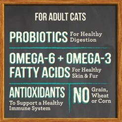 Merrick Purrfect Bistro Grain-Free Real Salmon + Sweet Potato Recipe Adult Dry Cat Food -PurePet Bites Shop 64304 PT6. AC SS1800 V1638036409