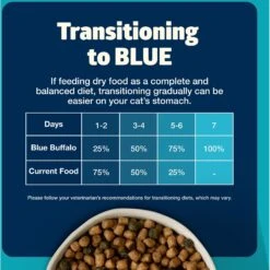 Blue Buffalo Freedom Indoor Adult Fish Recipe Grain-Free Dry Cat Food -PurePet Bites Shop 64711 PT7. AC SS1800 V1649125887
