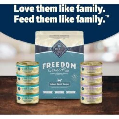 Blue Buffalo Freedom Indoor Adult Fish Recipe Grain-Free Dry Cat Food -PurePet Bites Shop 64711 PT8. AC SS1800 V1649112390