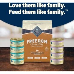 Blue Buffalo Freedom Indoor Weight Control Chicken Recipe Grain-Free Dry Cat Food -PurePet Bites Shop 64715 PT8. AC SS1800 V1649126189