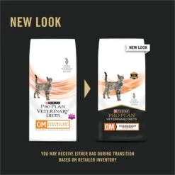 Purina Pro Plan Veterinary Diets OM Overweight Management Dry Cat Food 12 Purina Pro Plan Veterinary Diets OM Overweight Management Dry Cat Food -PurePet Bites Shop 64887 PT1. AC SS1800 V1700156631