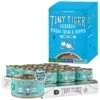 Tiny Tiger Chunks In EXTRA Gravy Seafood Recipe Grain-Free Canned Cat Food & Tiny Tiger, Lickables, Variety Pack, Bisque Cat Treat & Topper -PurePet Bites Shop 652726 MAIN. AC SS1800 V1664895665