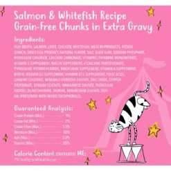 Tiny Tiger Chunks In EXTRA Gravy Salmon & Whitefish Recipe Grain-Free Canned Cat Food & Tiny Tiger, Lickables, Variety Pack, Bisque Cat Treat & Topper -PurePet Bites Shop 652742 PT3. AC SS1800 V1664899678
