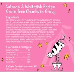 Tiny Tiger Chunks In Gravy Salmon & Whitefish Recipe Grain-Free Canned Cat Food & Tiny Tiger, Lickables, Variety Pack, Bisque Cat Treat & Topper -PurePet Bites Shop 652790 PT3. AC SS1800 V1664898649