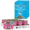 Tiny Tiger Chunks In EXTRA Gravy Beef Recipe Grain-Free Canned Cat Food & Tiny Tiger, Lickables, Variety Pack, Bisque Cat Treat & Topper