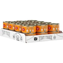 Tiny Tiger Chunks In EXTRA Gravy Turkey Recipe Grain-Free Canned Cat Food & Tiny Tiger, Lickables, Variety Pack, Bisque Cat Treat & Topper -PurePet Bites Shop 652814 PT2. AC SS1800 V1664900238
