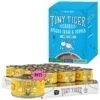 Tiny Tiger Pate Chicken Recipe Grain-Free Canned Cat Food & Tiny Tiger, Lickables, Variety Pack, Bisque Cat Treat & Topper -PurePet Bites Shop 652830 MAIN. AC SS1800 V1664895662