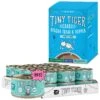 Tiny Tiger Pate Seafood Recipe Grain-Free Canned Cat Food & Tiny Tiger, Lickables, Variety Pack, Bisque Cat Treat & Topper -PurePet Bites Shop 652854 MAIN. AC SS1800 V1664895663
