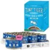 Tiny Tiger Pate Whitefish & Tuna Recipe Grain-Free Canned Cat Food & Tiny Tiger, Lickables, Variety Pack, Bisque Cat Treat & Topper -PurePet Bites Shop 652878 MAIN. AC SS1800 V1664895662