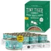 Tiny Tiger Chunks In Gravy Seafood Recipe Grain-Free Canned Cat Food & Tiny Tiger Lickables, Senior Formula, Tuna & Chicken Recipe, Bisque Cat Treat & Topper -PurePet Bites Shop 652990 MAIN. AC SS1800 V1664898052
