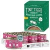 Tiny Tiger Chunks In EXTRA Gravy Beef Recipe Grain-Free Canned Cat Food & Tiny Tiger Lickables, Senior Formula, Tuna & Chicken Recipe, Bisque Cat Treat & Topper -PurePet Bites Shop 653030 MAIN. AC SS1800 V1664898053