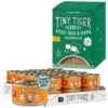 Tiny Tiger Chunks In EXTRA Gravy Turkey Recipe Grain-Free Canned Cat Food & Tiny Tiger Lickables, Senior Formula, Tuna & Chicken Recipe, Bisque Cat Treat & Topper -PurePet Bites Shop 653038 MAIN. AC SS1800 V1664898054