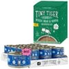 Tiny Tiger Pate Whitefish & Tuna Recipe Grain-Free Canned Cat Food & Tiny Tiger Lickables, Senior Formula, Tuna & Chicken Recipe, Bisque Cat Treat & Topper -PurePet Bites Shop 653102 MAIN. AC SS1800 V1664898054
