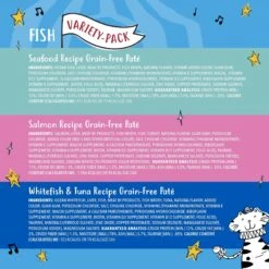 Tiny Tiger Pate Seafood Recipes Variety Pack Grain-Free Canned Cat Food & Tiny Tiger Lickables, Senior Formula, Tuna & Chicken Recipe, Bisque Cat Treat & Topper 14 Tiny Tiger Pate Seafood Recipes Variety Pack Grain-Free Canned Cat Food & Tiny Tiger Lickables, Senior Formula, Tuna & Chicken Recipe, Bisque Cat Treat & Topper -PurePet Bites Shop 653118 PT3. AC SS1800 V1664898392