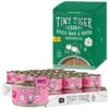 Tiny Tiger Pate Salmon Recipe Grain-Free Canned Cat Food & Tiny Tiger Lickables, Senior Formula, Tuna & Chicken Recipe, Bisque Cat Treat & Topper -PurePet Bites Shop 653126 MAIN. AC SS1800 V1664898053