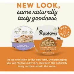Applaws Tender Chicken Breast With Tuna Roe In Broth Pot -PurePet Bites Shop 65360 PT1. AC SS1800 V1658455375