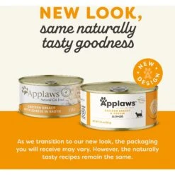 Applaws Chicken Breast With Cheese Canned Cat Food 10 Applaws Chicken Breast With Cheese Canned Cat Food -PurePet Bites Shop 65374 PT1. AC SS1800 V1658155587
